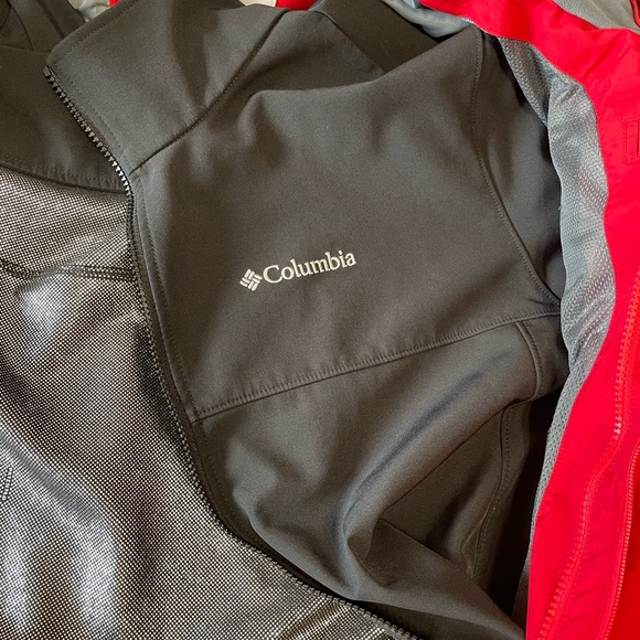 Columbia Mens Winter Jacket liner and outer jacket. Sz Large - Picture 6 of 9